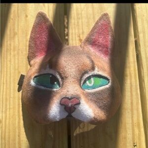 Brown Cat Mask